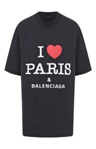 Хлопковая футболка Balenciaga