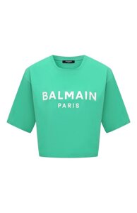 Хлопковая футболка Balmain