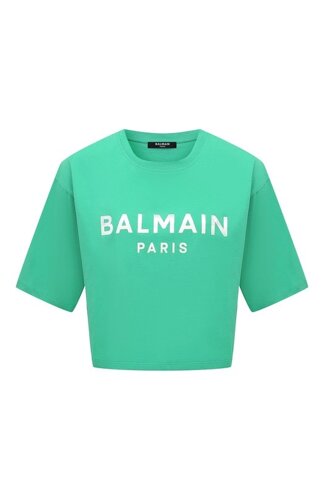 Хлопковая футболка Balmain