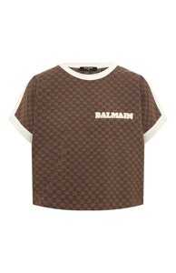 Хлопковая футболка Balmain