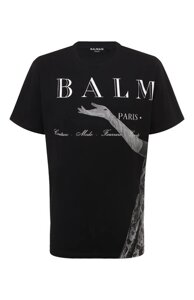 Хлопковая футболка Balmain