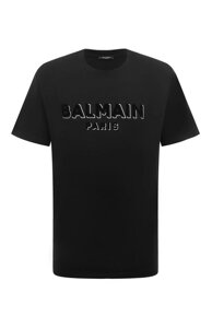 Хлопковая футболка Balmain