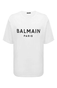 Хлопковая футболка Balmain