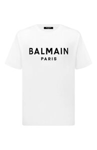 Хлопковая футболка Balmain