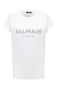 Хлопковая футболка Balmain