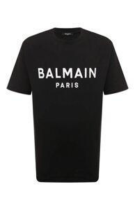 Хлопковая футболка Balmain