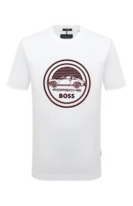 Хлопковая футболка BOSS x Porsche BOSS