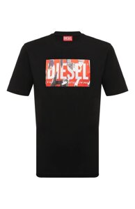 Хлопковая футболка Diesel