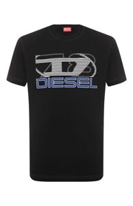 Хлопковая футболка Diesel