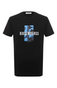 Хлопковая футболка Dirk Bikkembergs