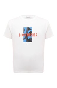 Хлопковая футболка Dirk Bikkembergs