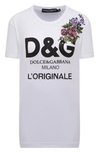 Хлопковая футболка Dolce & Gabbana