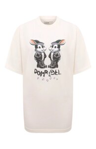 Хлопковая футболка DOMREBEL