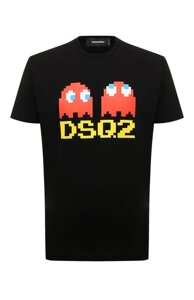 Хлопковая футболка Dsquared2 x PAC-MAN Dsquared2