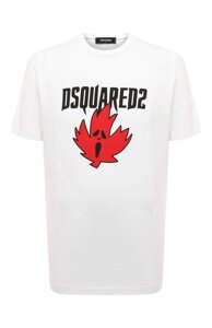 Хлопковая футболка Dsquared2