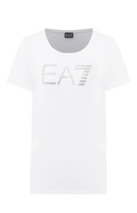 Хлопковая футболка Ea 7