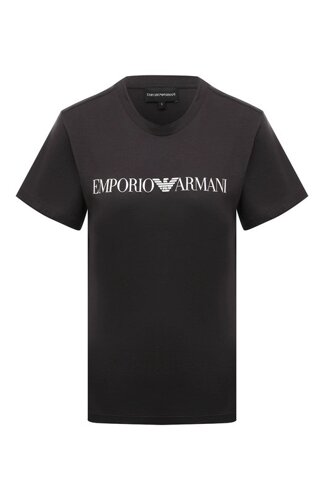 Хлопковая футболка Emporio Armani