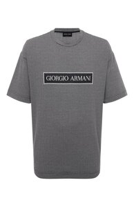 Хлопковая футболка Giorgio Armani