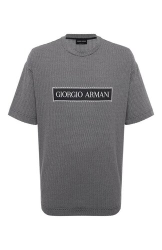 Хлопковая футболка Giorgio Armani