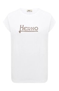 Хлопковая футболка Herno