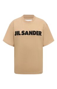 Хлопковая футболка Jil Sander