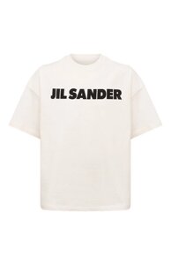 Хлопковая футболка Jil Sander