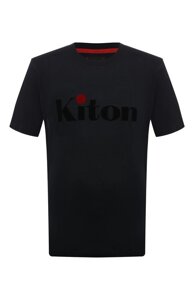 Хлопковая футболка Kiton