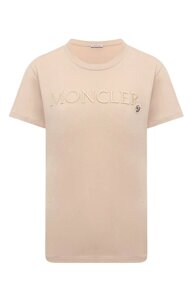 Хлопковая футболка Moncler