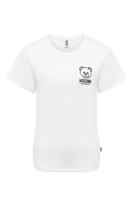 Хлопковая футболка Moschino