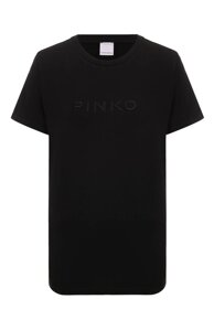 Хлопковая футболка Pinko