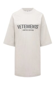 Хлопковая футболка VETEMENTS