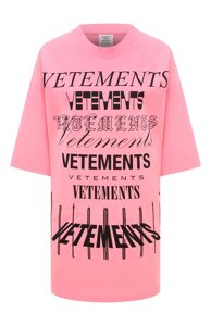 Хлопковая футболка VETEMENTS