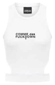 Хлопковая майка Comme des Fuckdown