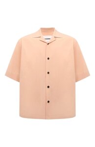 Хлопковая рубашка Jil Sander