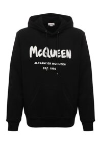 Хлопковое худи Alexander McQueen