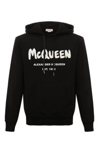 Хлопковое худи Alexander McQueen