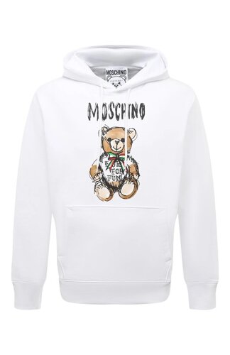 Хлопковое худи Moschino