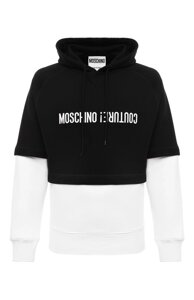 Хлопковое худи Moschino