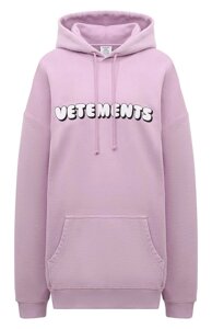 Хлопковое худи vetements