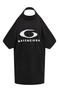 Хлопковое платье Balenciaga