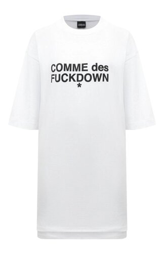 Хлопковое платье Comme des Fuckdown