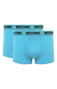 Хлопковые боксеры Moschino