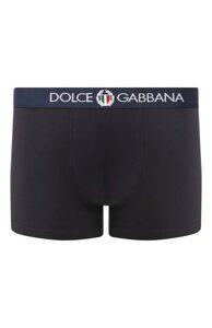 Хлопковые боксеры с широкой резинкой Dolce & Gabbana