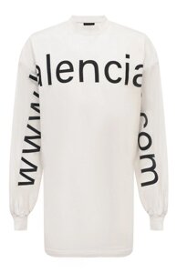 Хлопковый лонгслив Balenciaga