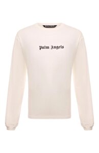 Хлопковый лонгслив Palm Angels