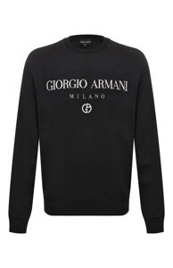 Хлопковый свитшот Giorgio Armani