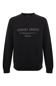 Хлопковый свитшот Giorgio Armani