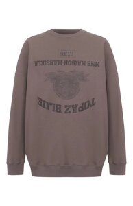 Хлопковый свитшот MM6