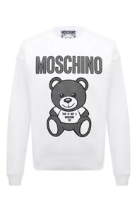 Хлопковый свитшот Moschino