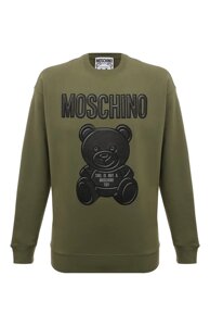 Хлопковый свитшот Moschino